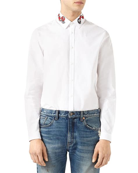 camisa blanca gucci